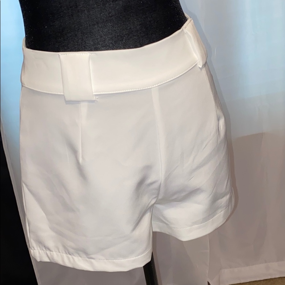 White shorts